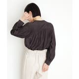【通勤/セレモニー】ヴィンテージサテンブラウス/洗える | THE SHOP TK | 詳細画像6 