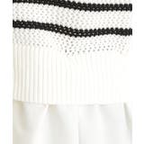 布帛ドッキングメッシュカーデ | THE SHOP TK | 詳細画像15 