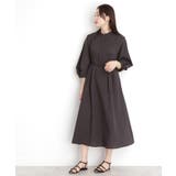 麻調メッシュワンピース【洗える】 | THE SHOP TK | 詳細画像7