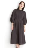 麻調メッシュワンピース【洗える】 | THE SHOP TK | 詳細画像5