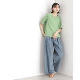 麻調ブラウス【シワになりにくい/洗える】 | THE SHOP TK | 詳細画像13 
