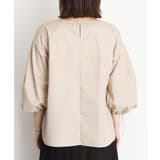 袖シャーリングブラウス【洗濯機OK】 | THE SHOP TK | 詳細画像15 