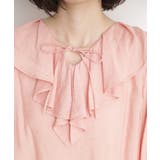 ラッフルカラーブラウス【洗濯機OK】 | THE SHOP TK | 詳細画像16 