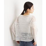 【前後2WAY】タンク付透かし柄ニット/洗える | THE SHOP TK | 詳細画像3