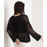 【前後2WAY】タンク付透かし柄ニット/洗える | THE SHOP TK | 詳細画像11