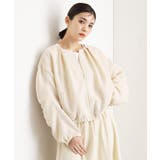 アイボリー(004) | パナマメッシュブルゾン【洗える】 | THE SHOP TK