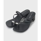 ブラック(019) | メタルトングサンダル | THE SHOP TK