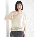 コード刺繍シアーニット【洗える】 | THE SHOP TK | 詳細画像1 