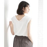 前後2WAYワイドリブタンク【洗濯機OK】 | THE SHOP TK | 詳細画像2 