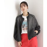 スミクロ(018) | シアースタンドカラーブルゾン【洗える】 | THE SHOP TK