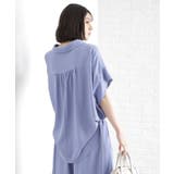 スキッパーシャツ【防シワ/接触冷感/洗濯機OK/セットアップ可】 | THE SHOP TK | 詳細画像17