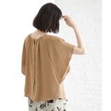 袖フレアブラウス【防シワ／接触冷感／洗濯機OK/セットアップ可】 | THE SHOP TK | 詳細画像21 