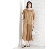 袖フレアブラウス【防シワ／接触冷感／洗濯機OK/セットアップ可】 | THE SHOP TK | 詳細画像22 