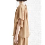 袖フレアブラウス【防シワ／接触冷感／洗濯機OK/セットアップ可】 | THE SHOP TK | 詳細画像25 