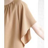 袖フレアブラウス【防シワ／接触冷感／洗濯機OK/セットアップ可】 | THE SHOP TK | 詳細画像30 