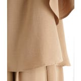 袖フレアブラウス【防シワ／接触冷感／洗濯機OK/セットアップ可】 | THE SHOP TK | 詳細画像31 