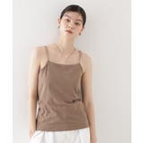 モカブラウン(042) | カップ付きキャミ【洗える】 | THE SHOP TK