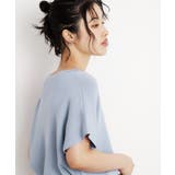 さらさらフレアスリーブサマーニット【毛玉になりにくい/UV/洗濯機OK】 | THE SHOP TK | 詳細画像22 