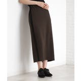 サイドラメラインタイトスカート【洗濯機OK】 | THE SHOP TK | 詳細画像5 