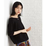 6分袖ガータードルマンニット【エコベロ/洗濯機OK】 | THE SHOP TK | 詳細画像10 