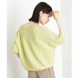 6分袖ガータードルマンニット【エコベロ/洗濯機OK】 | THE SHOP TK | 詳細画像15 