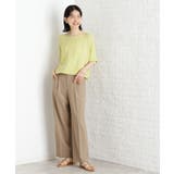 6分袖ガータードルマンニット【エコベロ/洗濯機OK】 | THE SHOP TK | 詳細画像16 