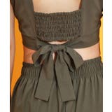 【mizugiwa ラッシュガード】パット入りリボンビスチェ セットアップ可 | THE SHOP TK | 詳細画像17 