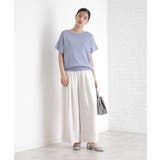 タックワイドパンツ【UV/洗濯機OK/セットUP可】 | THE SHOP TK | 詳細画像3