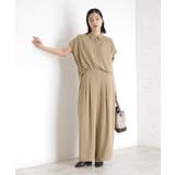 タックワイドパンツ【UV/洗濯機OK/セットUP可】 | THE SHOP TK | 詳細画像11