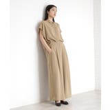 タックワイドパンツ【UV/洗濯機OK/セットUP可】 | THE SHOP TK | 詳細画像12