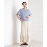 ラメシアーストライプスカート【毛玉になりにくい/洗濯機OK】 | THE SHOP TK | 詳細画像10 