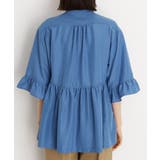 フリルチュニックブラウス【洗濯機OK】 | THE SHOP TK | 詳細画像15 