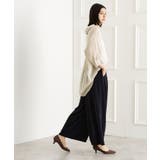 後ろギャザーシアーシャツ【体型カバー／洗える】 | THE SHOP TK | 詳細画像3 