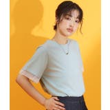 【再入荷】袖シアーTシャツ【接触冷感/UV/洗濯機OK】 | THE SHOP TK | 詳細画像14 