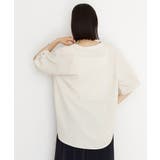 【秋色入荷 インしなくても決まる】ダブルポケット5分袖シャツ 体型カバー | THE SHOP TK | 詳細画像4 