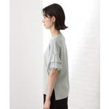 【汗染み防止】袖フリルTシャツ【UVカット/洗濯機OK】 | THE SHOP TK | 詳細画像18 