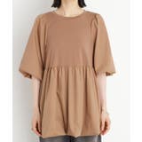 バルーンスリーブペプラムチュニック【洗える】 | THE SHOP TK | 詳細画像13