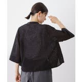 5分袖レース刺繍コットンシャツ | THE SHOP TK | 詳細画像6 