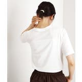 5分袖シアーTシャツ【二の腕カバー/洗濯機OK】 | THE SHOP TK | 詳細画像2 