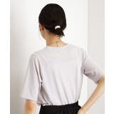 5分袖シアーTシャツ【二の腕カバー/洗濯機OK】 | THE SHOP TK | 詳細画像6 