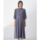 5分袖シャツワンピース【防シワ/吸水速乾/UVケア/洗濯機OK】 | THE SHOP TK | 詳細画像13 