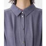 5分袖シャツワンピース【防シワ/吸水速乾/UVケア/洗濯機OK】 | THE SHOP TK | 詳細画像16 