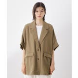 ドルマン半袖ジャケット【洗える】 | THE SHOP TK | 詳細画像13