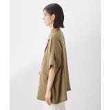 ドルマン半袖ジャケット【洗える】 | THE SHOP TK | 詳細画像14