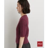 POLO BCS/ケーブル半袖ニット | THE SHOP TK | 詳細画像15 