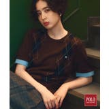 POLO BCS/アーガイル半袖ニット | THE SHOP TK | 詳細画像1 