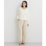 【選べる着丈/S-XL】ぬくラク 両面起毛ワイドパンツ | THE SHOP TK | 詳細画像10 