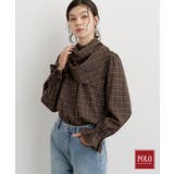 POLO BCS/チェックスカーフ付きブラウス | THE SHOP TK | 詳細画像8 