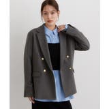 クラシカルな雰囲気 ダブルブレストジャケット | THE SHOP TK | 詳細画像9