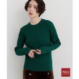 グリーン(023) | POLO BCS/ケーブルニット | THE SHOP TK